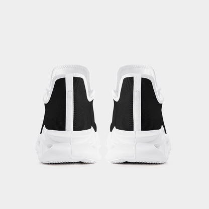 Bounce Mesh Knit Sneakers - White