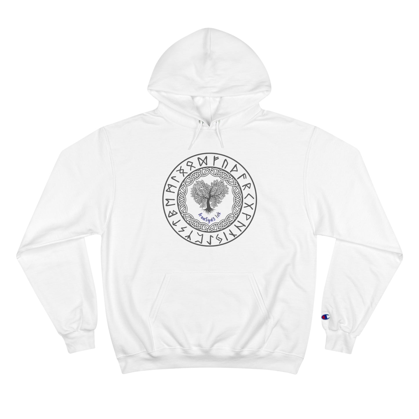 TREE OF LIFE (WHITE) Champion Hoodie