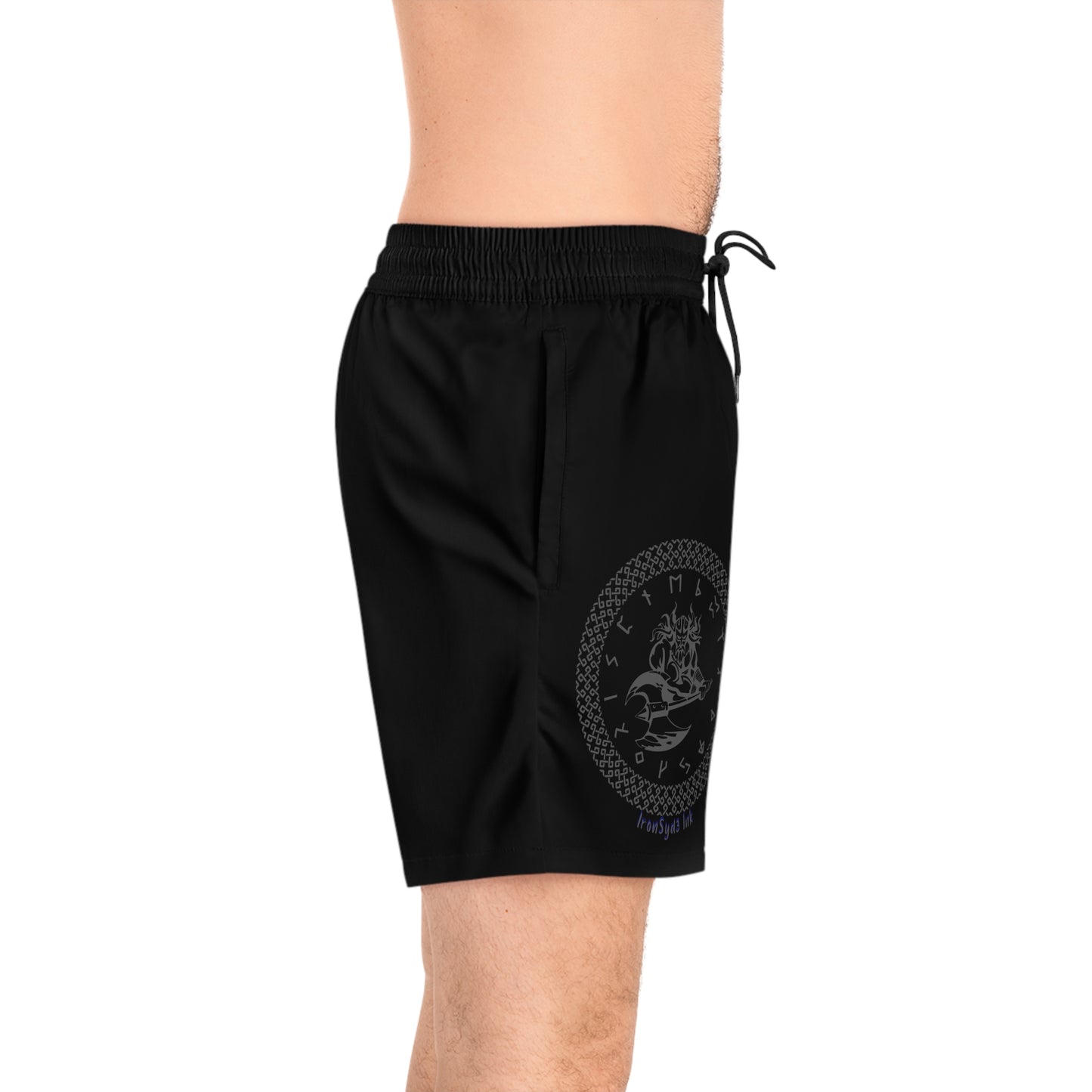 NORSE COMPASS Men's Mid-Length Swim Shorts