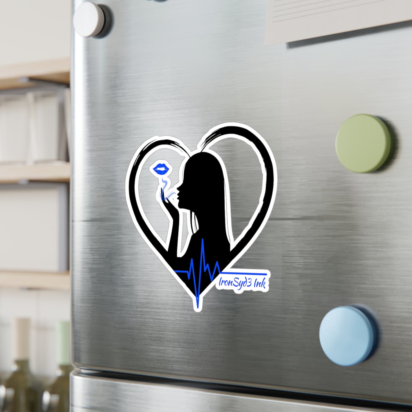 lOVERS AT DAWN Vinyl Decal