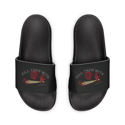 Men's KILL THEM WITH KINDNESS Removable-Strap Sandals