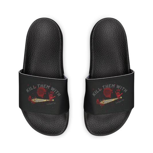 Men's KILL THEM WITH KINDNESS Removable-Strap Sandals