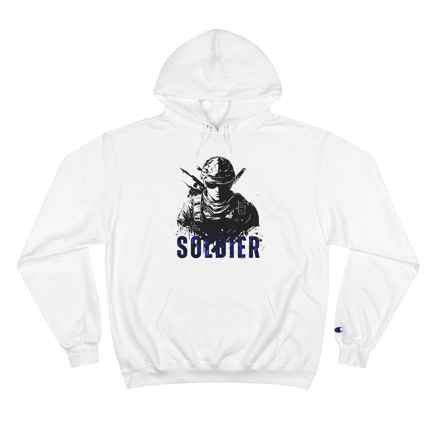 SOLDIER (WHITE) Champion Hoodie