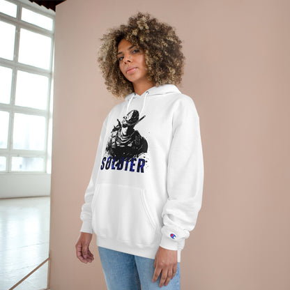 SOLDIER (WHITE) Champion Hoodie