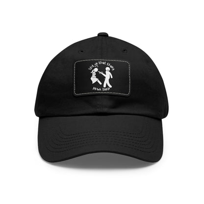 SPIT ON THAT THANG Hat with Leather Patch