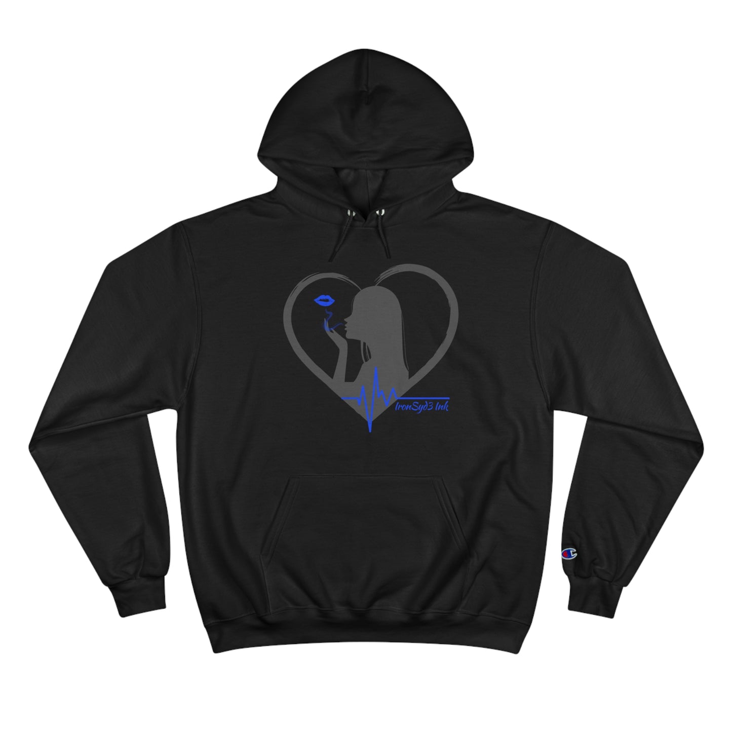 LOVERS AT DAWN (BLACK) Champion Hoodie