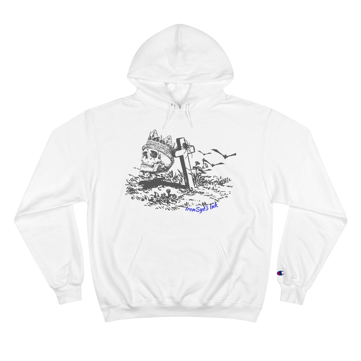 AFTER DEATH (WHITE) Champion Hoodie