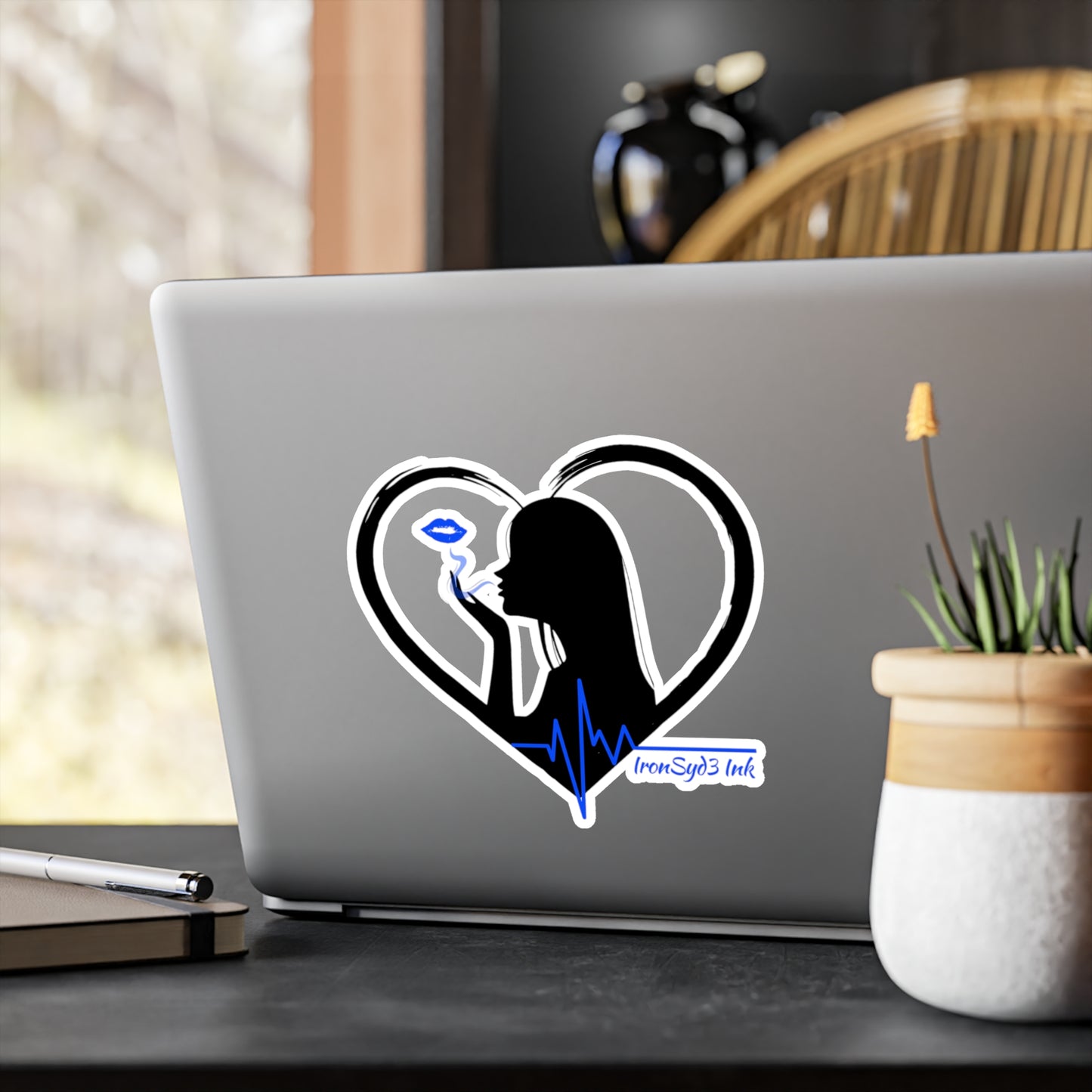 lOVERS AT DAWN Vinyl Decal