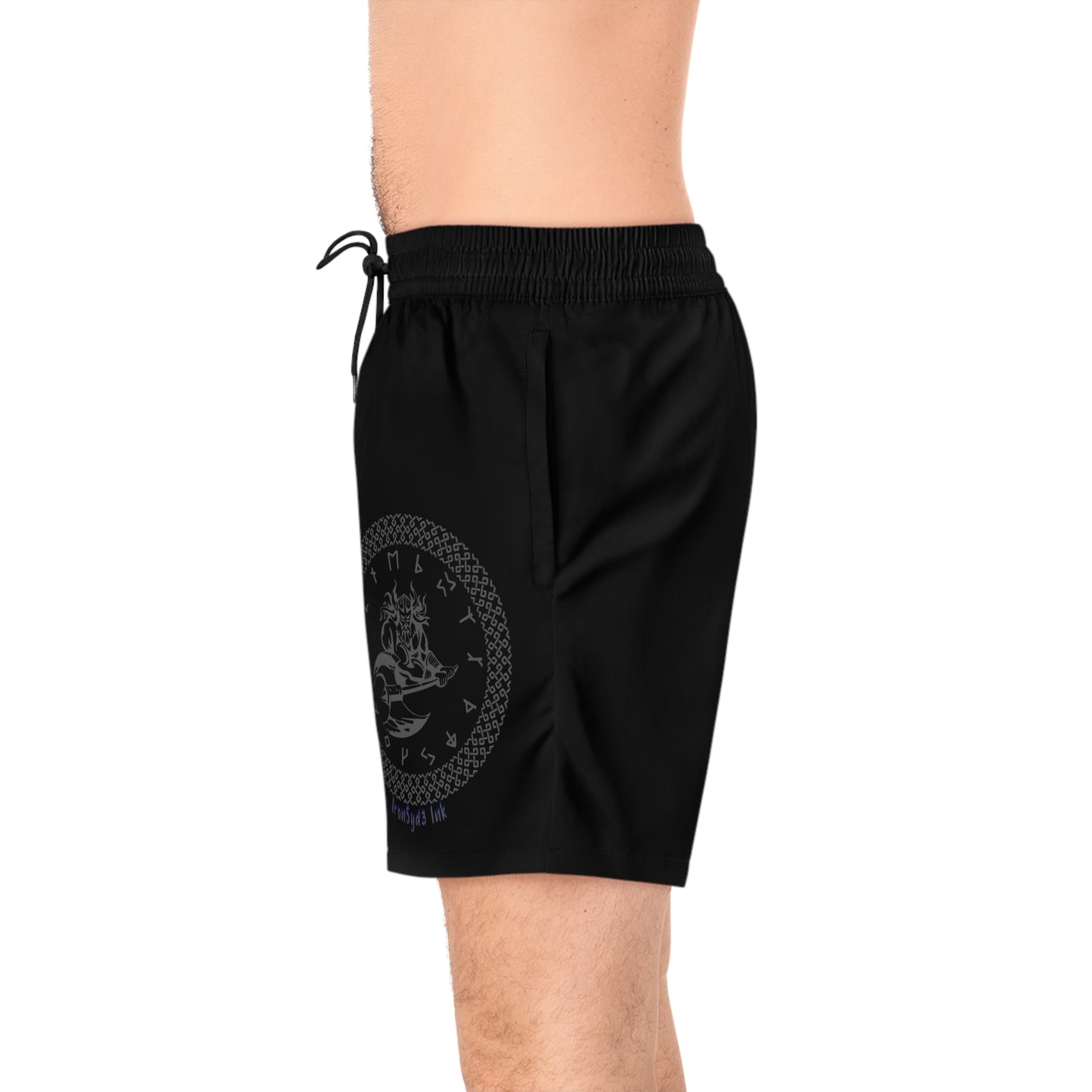 NORSE COMPASS Men's Mid-Length Swim Shorts