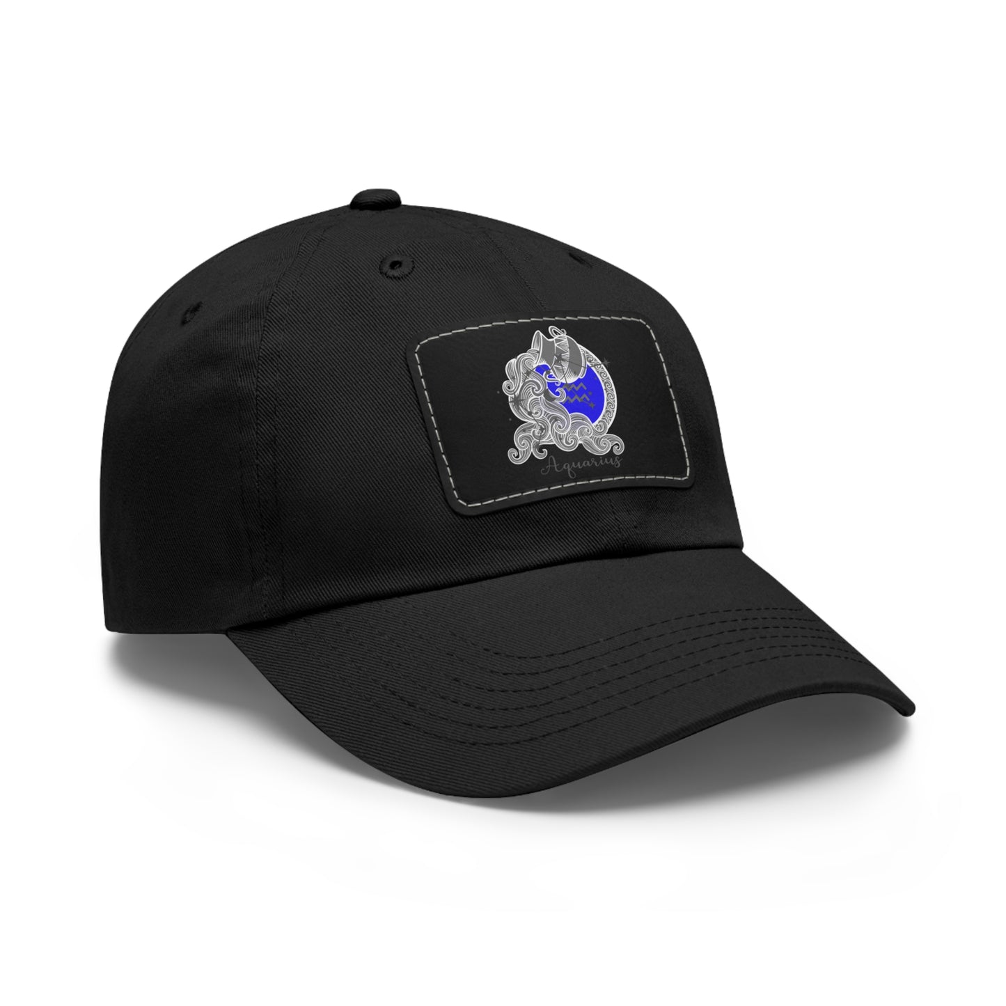 AQUARIUS Hat with Leather Patch