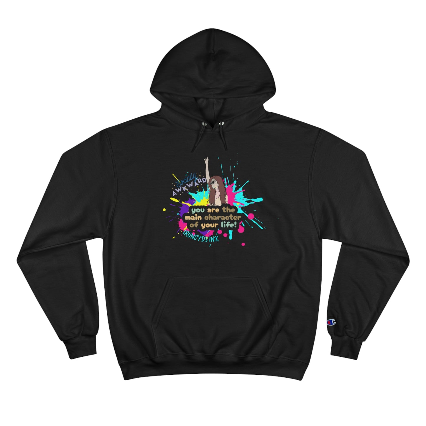 SOCIALLY AWKWARD Champion Hoodie