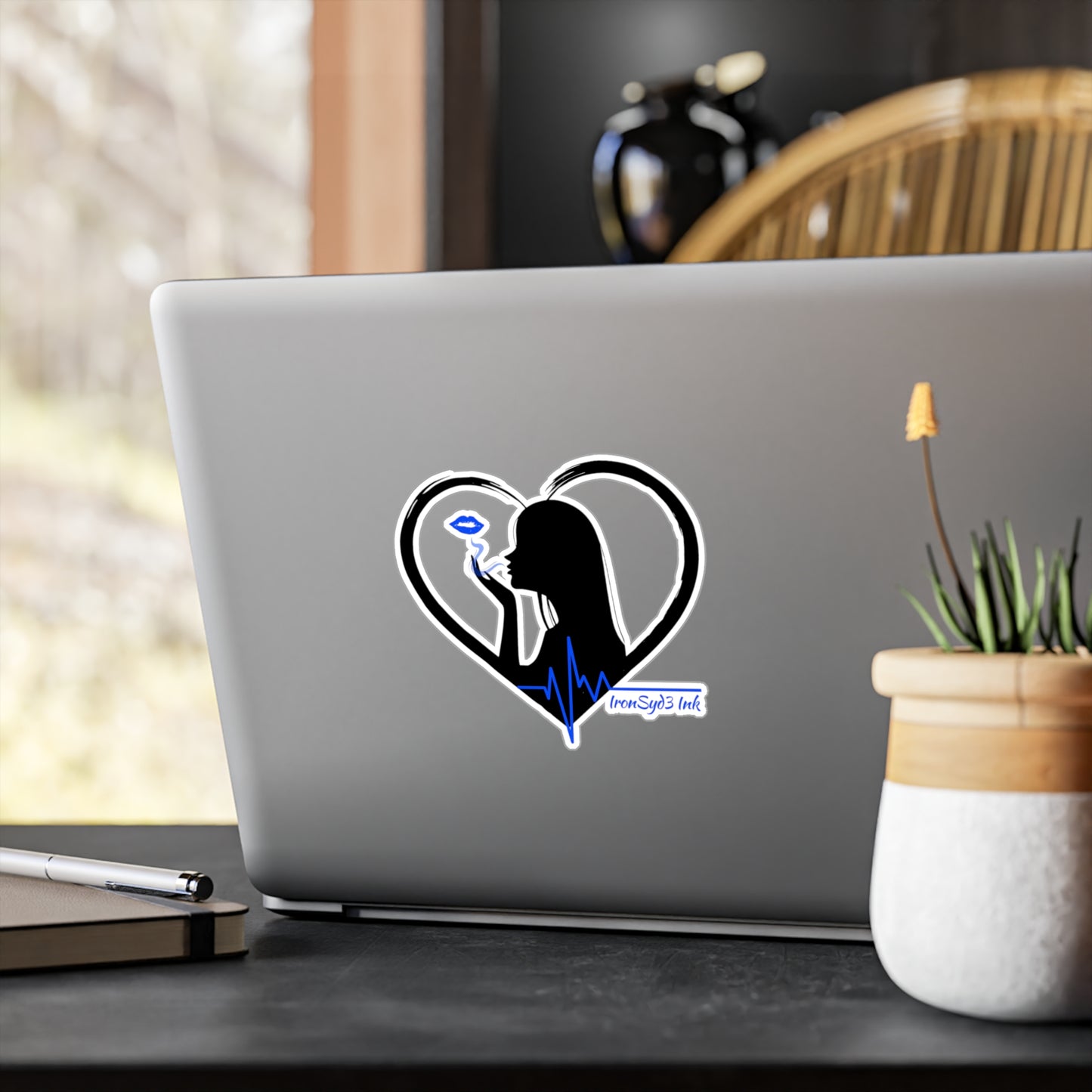 lOVERS AT DAWN Vinyl Decal