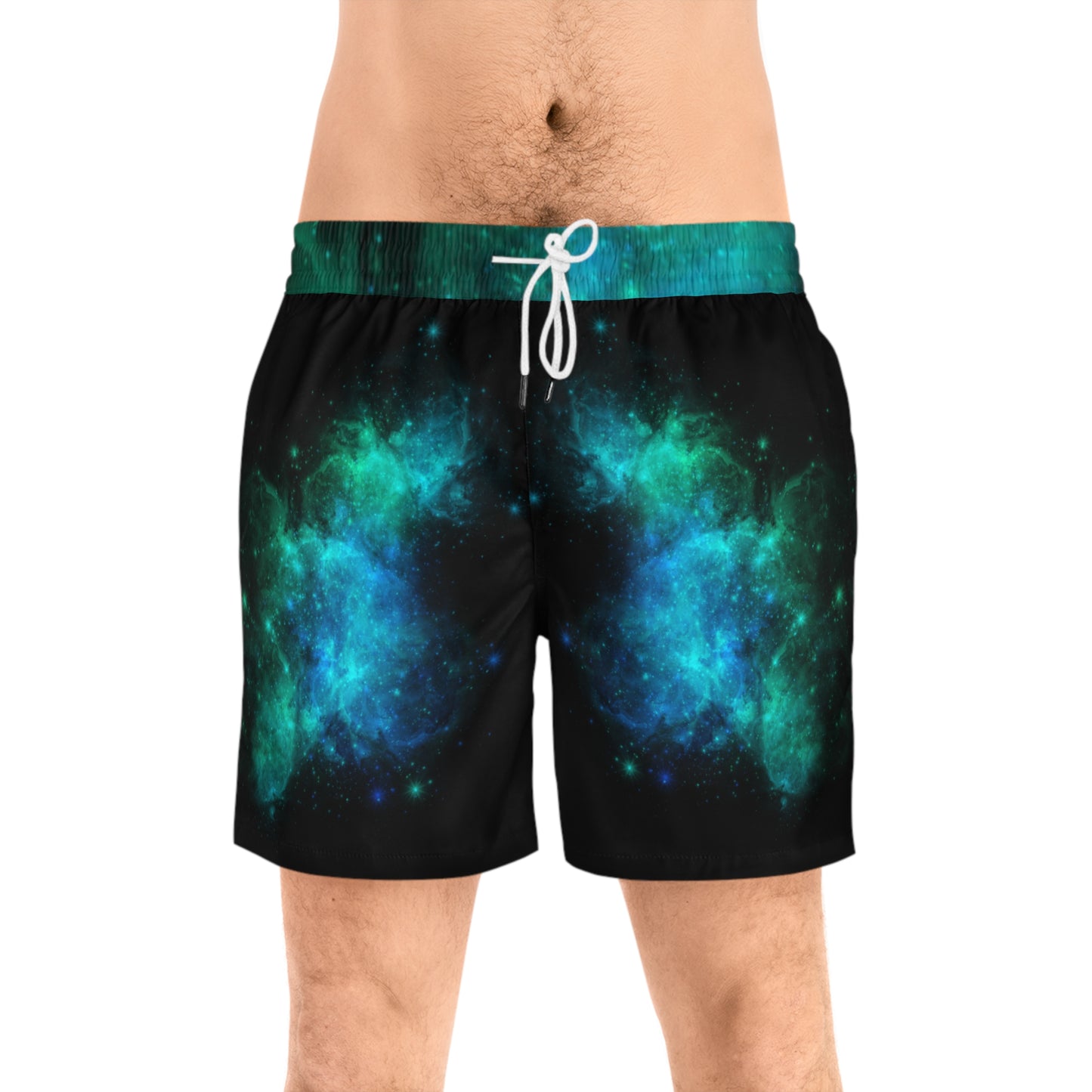 GALAXY Men's Mid-Length Swim Shorts