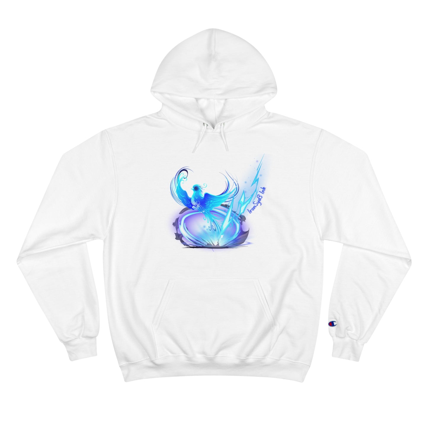 LIGHTNING BIRD (WHITE) Champion Hoodie