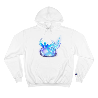 LIGHTNING BIRD (WHITE) Champion Hoodie