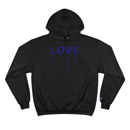 LOVE (BLACK) Champion Hoodie